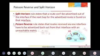 COMPUTER NETWORK || Lecture-26 [Poisson Reverse and Interdomain Routing] || 1-04-21