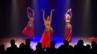 Golden Era Bellydance students perform Layla - The Bombshell Burlesque Academy