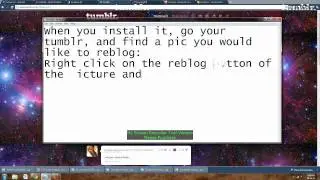 Reblog instantly on Tumblr