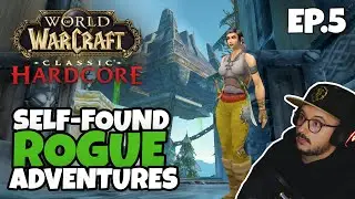 WoW HARDCORE | Self-found Rogue | chill leveling - part 5