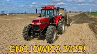 ❗️❗️WOŻENIE GNOJOWICY 2025!❗️❗️ *CASE 5140 W AKCJI!*
