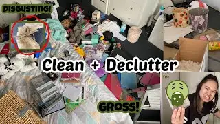 Bedroom Makeover Part 1 *DISGUSTING* || Annanomaly