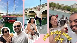 24H Dans Nôtre VIE  à PARIS #24hours #24hourschallenge #vlog #familyvlog #paris #life