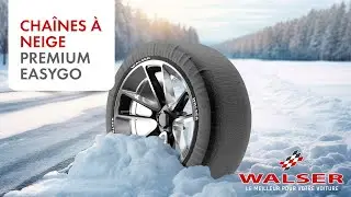 WALSER - Cha&icirc;nes &agrave; neige Premium Easygo - set de 2 pi&egrave;ces