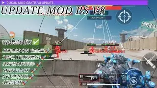 ❗❗ UPDATE MOD MENU BS ANTI BANNED FREE V8 NO RECOIL SUPPORT NON ROOT/ROOT AUTO HEADSHOT 