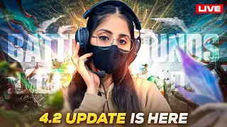 BGMI 4.2 NEW UPDATE IS HERE😎- BGMI LIVE w 15xQUEEN🔴|#bgmi #bgmilive #shortslive #shortsfeed