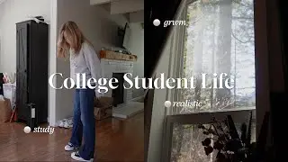 my productive day in the life as a college student