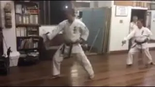 RYUKONKAI Chatanyara Sai Kata at Okinawa HQ