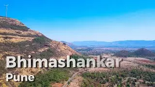 Pune to Bhimashankar temple drone view | Bhimashankar road #bhimashankar #jyotirling #shiva