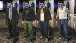 All Career Progress Rewards - All Clothes / Outfits | GTA 5 Online