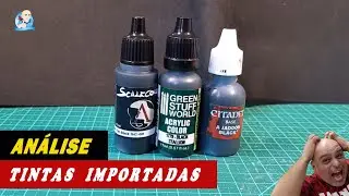 ANÁLISE DE TINTAS - SCALE75 X GREEN STUFF WORLD X CITADEL