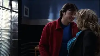 Smallville || Crimson 6x13 (Clois) || Clark & Lois Make Out in Daily Planet Office [HD]