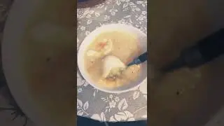 Arozz Carldo soup 🍲 with egg 🥚 simple but Delicious #shorts #asmr