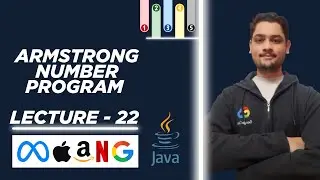 Program To Find Armstrong Number || Lecture - 22