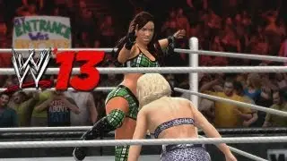 WWE 13: DLC2 - AJ Lee vs Natalya
