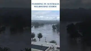 AUSTRALIA STORM HEAVY FLOODING AT MELBOURNE