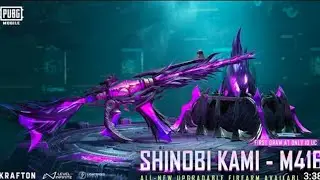 New M416 - Shinobi Kami crate opening |Raw Video | new m416 crate Please like and subscribe