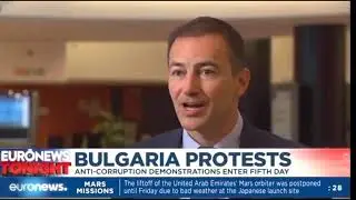 EuroNews - Bulgaria Anti-Corruption Protests | Репортаж за масовите протести