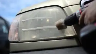 How to Clean Your Headlights with Toothpaste in less than a minute