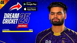 KKR vs MI Dream Cricket 25 💥 New Update | Realistic Gameplay 🔥 @TapGameplay 