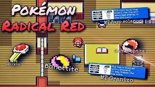 Pok&eacute;mon Radical Red - Mansi&oacute;n P. #3 MT Ventisca, Rayo solar, Banettite, Cameruptite & Llave secreta!