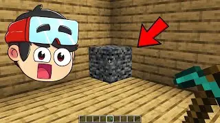 Quebrei uma BEDROCK no modo SURVIVAL