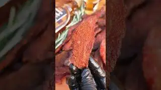 Rosemary Maple Whisky Beef Jerky #recipe