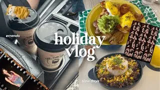 holiday vlog / uni break + new years / slow days, thai milk tea, drives, errands & brunch / davao.