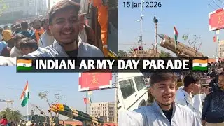 INDIAN ARMY Ka Asli Josh! 🇮🇳 Army Day Parade 2026​ Roongte Khade Ho Gaye! 😱 #indianarmy #armyparade 