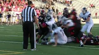 Lincoln High Titus Thompson Forces Fumble at Goal Line (TWCSC NE)