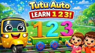 Tutu Auto 🚗 Learn Numbers 1 to 20 | Counting for Kids | Fun Cartoon