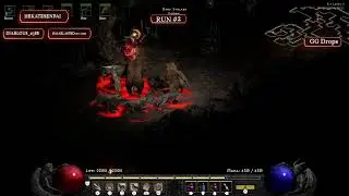Diablo 2: Resurrected Offline Players 8 Hardcore Druid Hell Pit Farm Pt. 1