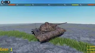 physics based tank system roblox studio (rigged + scripted by me)