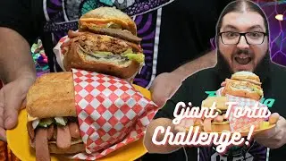 ONLY 7 MINUTES to take on this GIANT TORTA CHALLENGE? {Otaku Eats} w/@MIGHTY_MUNCHER