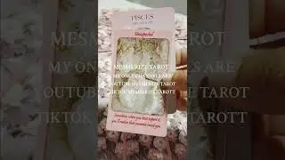 SPIRIT ADVICE MESSAGE 'PISCES'