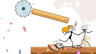 Dangling Man(WEEGOON) All Level 1-25 Gameplay Walkthrough Funny Stickman Puzzle Game - Mind Gaming