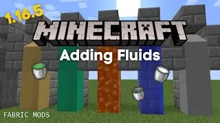 How To Add Fluids in 1.16.5  ▫  Minecraft Fabric Tutorial