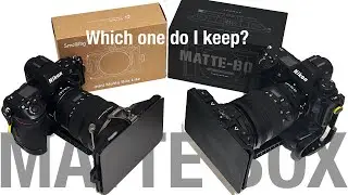MATTE BOX SHOWDOWN!  SMALLRIG VS TILTA WHICH ONE GOES HOME??