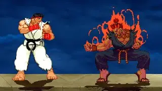 Ryu Ex Vs. Akuma Rehyped - Usurped Powers