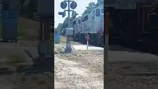 Extremely Rare LHF leads 4205 and 1004 through Galloway to Atlantic city #newjerseytransit #4205