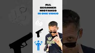 SHOOTING: MISTAKES EVERY BEGINNER MAKES! #guns #gun #education #tips #shooting #smallarms #reshoot