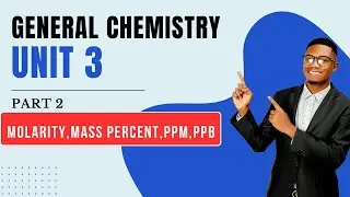 General Chemistry freshman course Unit 3 part 2 (Afaan Oromoo)