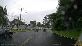 Dashcam Driving Fail: Bumper cars - for real - in Springfield, MA on June 22, 2021