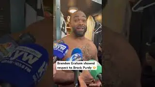 Eagles Brandon Graham had nothing but respect for Brock Purdy 🤝