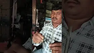 Half shuttle s.v machine needle bar setting