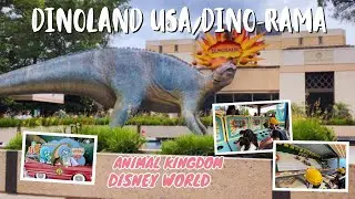 LAST LOOK AT DINOLAND USA and DINO RAMA IN ANIMAL KINGDOM DISNEY WORLD