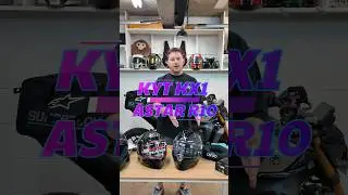 CARBON FIBER Alpinestars R10 vs KYT KX1 Helmet Review