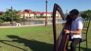 A Thousand Years - Ryan Villamor Solo Harp Cover