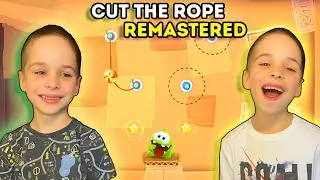 Ам ням | Ctr игра с жабкой | Cut The Rope 🐸