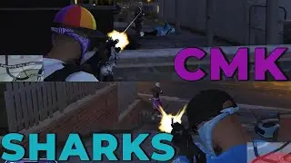 TIROTEO SHARKS vs CMK En Mirror Park | ARM4S LARGAS | DOVUX LIFE GTARP